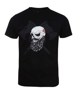 T-Shirt Bearded Skull
