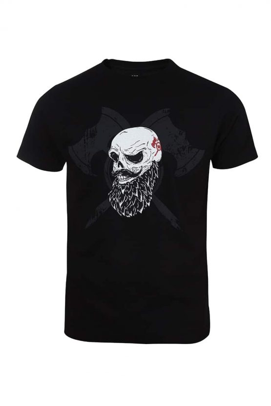 T Shirt Bearded Skull Front low res <a href="https://www.bartbaren.com/wp-content/uploads/2018/03/masse-bartbaren.png" target="_blank" rel="noopener noreferrer">Größentabelle</a>