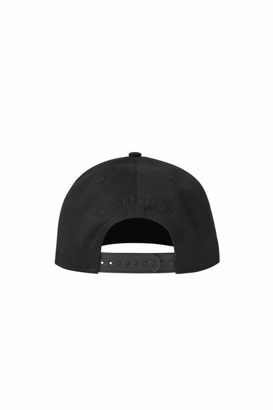 Snapback Cap Classic black Back Die zweite Basic Cap im aufwendigen 3D Design.