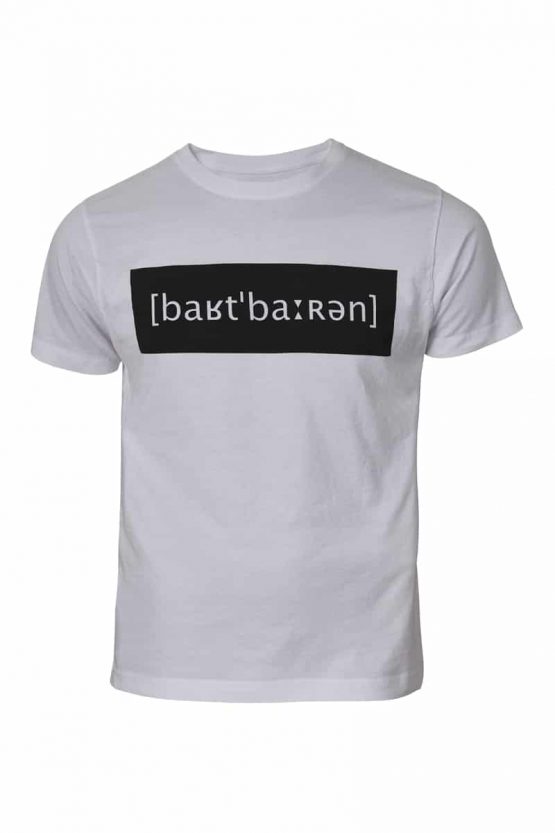 T Shirt weiss Area Front low res <a href="https://www.bartbaren.com/wp-content/uploads/2018/12/bartbaren_groessentabellen_shirts_rundhals.jpg" target="_blank" rel="noopener noreferrer">Größentabelle</a>