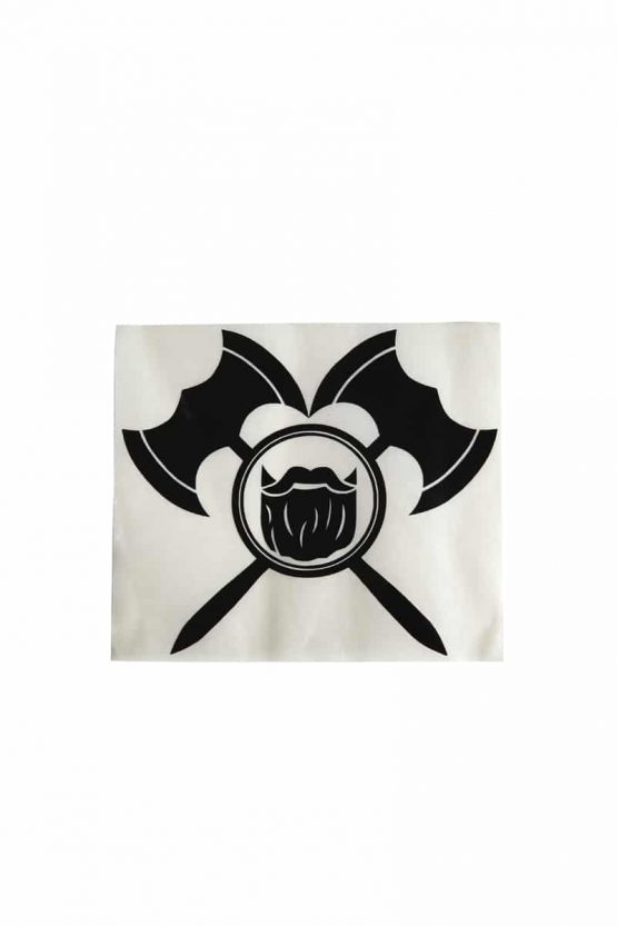 Aufkleber Axt Logo 3649 low res Axt Logo Aufkleber aus Hochleistungs-PVC-Folie.