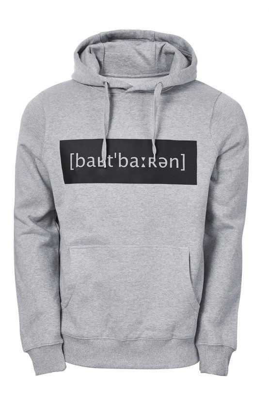 Hoodie Area grau Front <a href="https://www.bartbaren.com/wp-content/uploads/2018/03/masse-hoodie.png" target="_blank" rel="noopener noreferrer">Größentabelle</a>