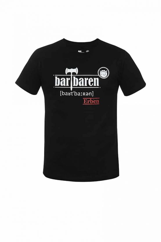 Kinder T Shirt bartbaren Erbe Front low res <a href="https://www.bartbaren.com/wp-content/uploads/2018/03/masse-erben.png" target="_blank" rel="noopener noreferrer">Größentabelle</a>