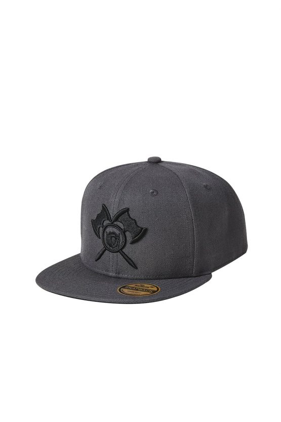 Snapback Cap Classic grey Front Die nächste Basic Cap im aufwendigen 3D Design.