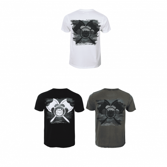 Gruppenbild T Shirts camo Axt Back 3er Quadrat <a href="https://www.bartbaren.com/wp-content/uploads/2018/12/bartbaren_groessentabellen_shirts_rundhals.jpg" target="_blank" rel="noopener noreferrer">Größentabelle</a>