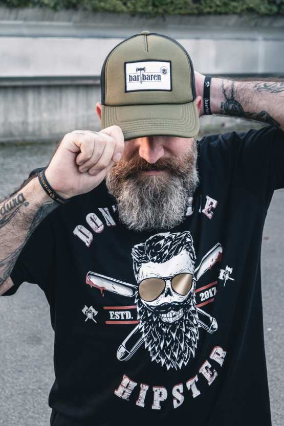 Retro oliv Klaus Die Retro Trucker Cap.